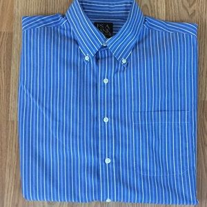 Jos. A Bank Traveller’s Blue Dress Shirt - NWOT